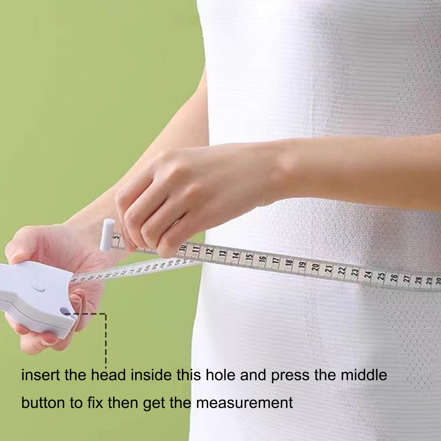 Self measure tape body measurement tape with inches and centimeters