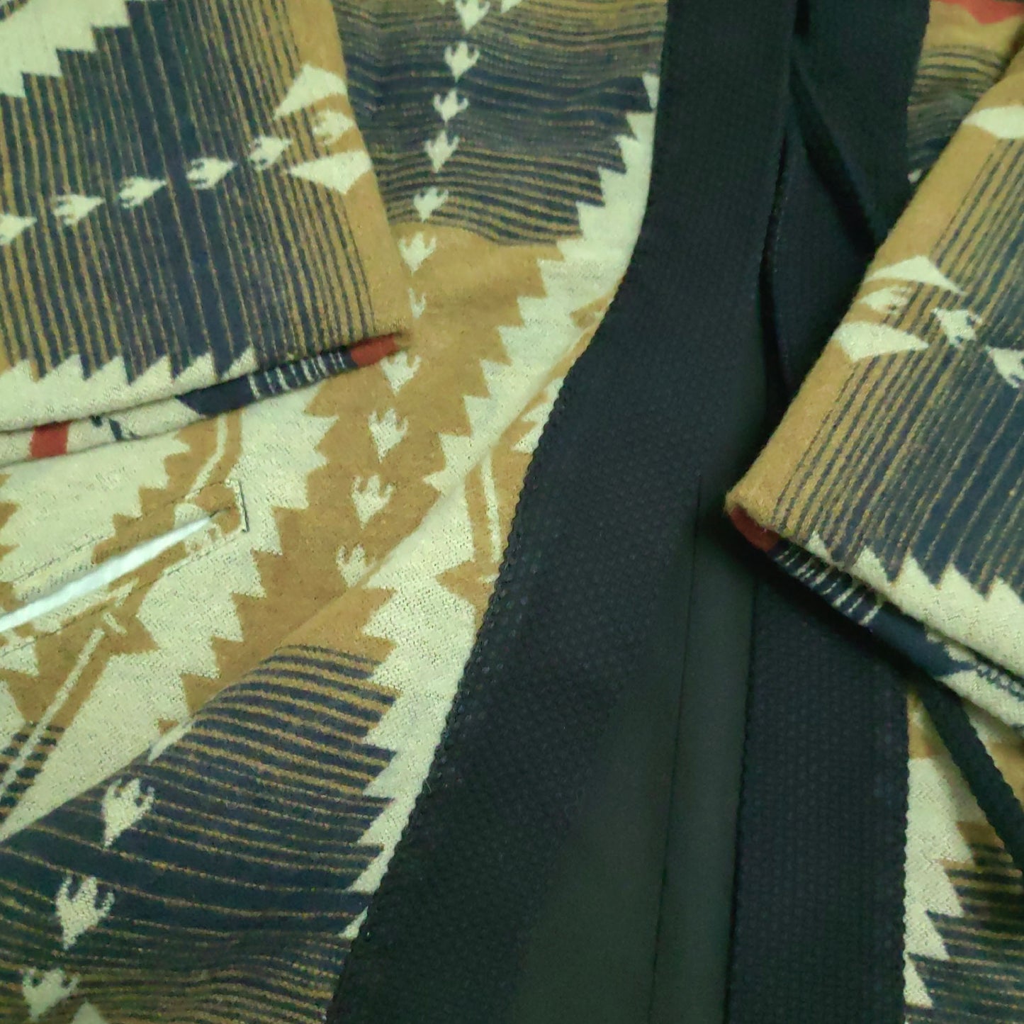 Men's kimono Indiana motif kimono coat kimono jacket winter kimono coat retro style kimono jacket