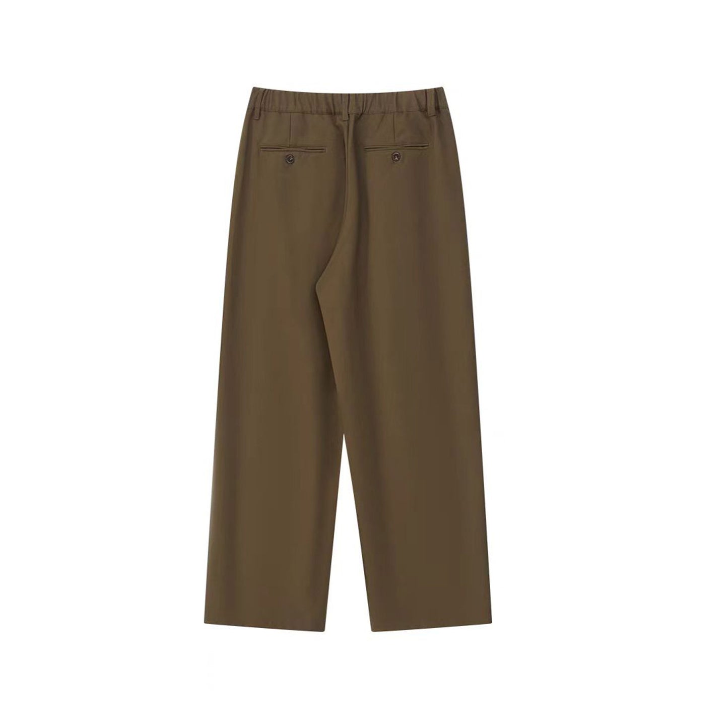 Unisex Loose fit pants elastic band waist wide leg loose fit pants