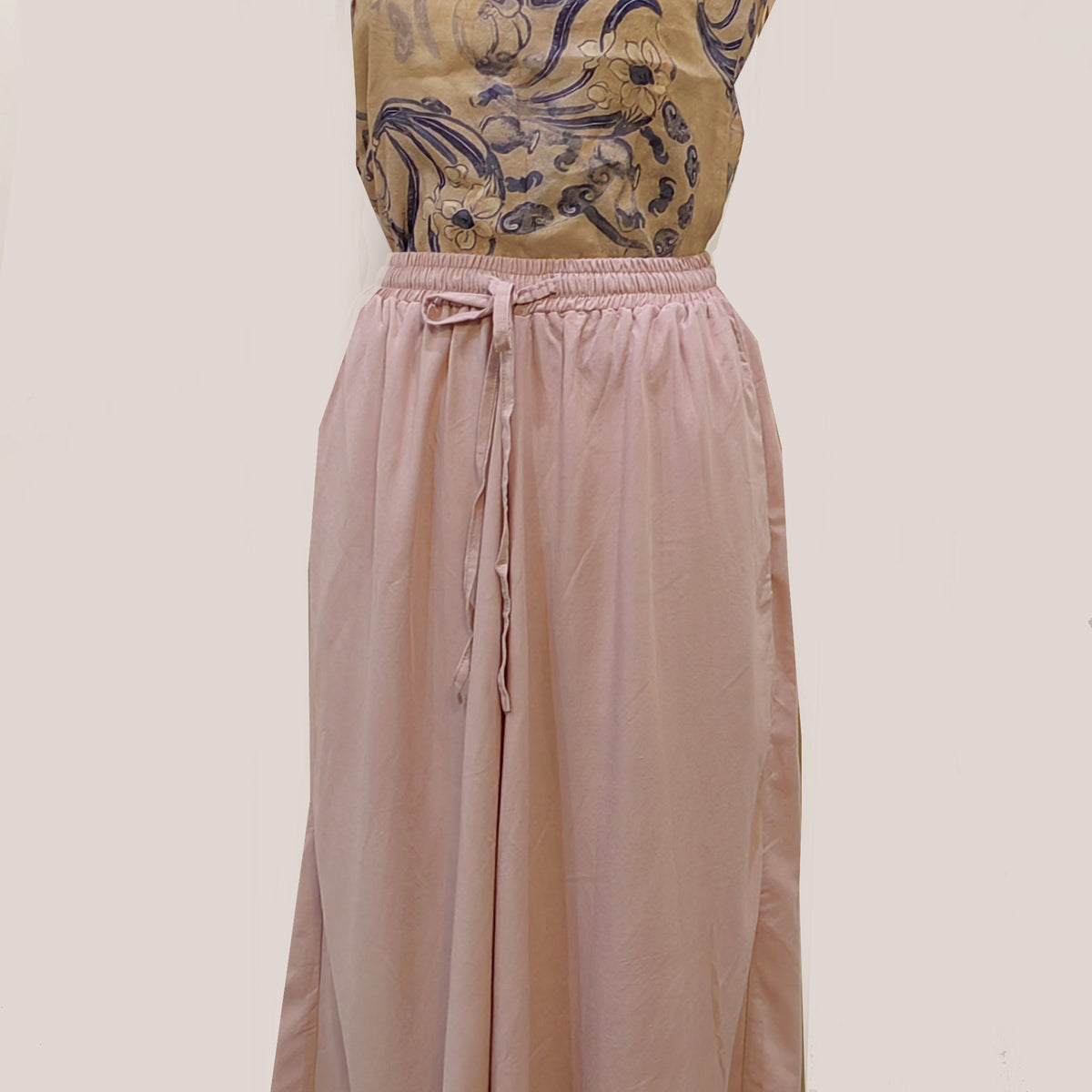 SAMPLE SALE Kimono style open cardigan with loose fit wide leg pants Tencel cotton blended fabric kimono set