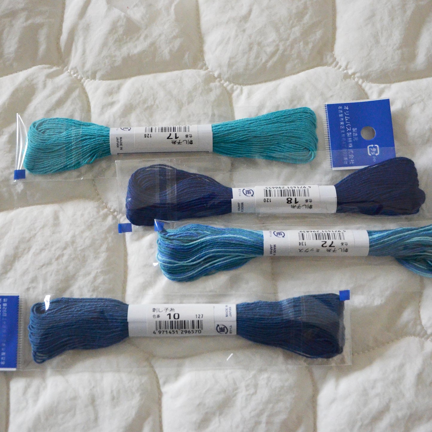 Sashiko cotton thread Olympus cotton thread for sashiko stitching