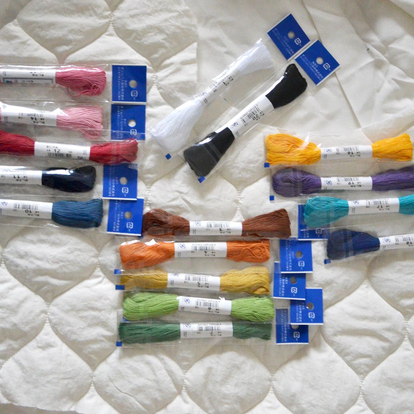 Sashiko cotton thread Olympus cotton thread for sashiko stitching