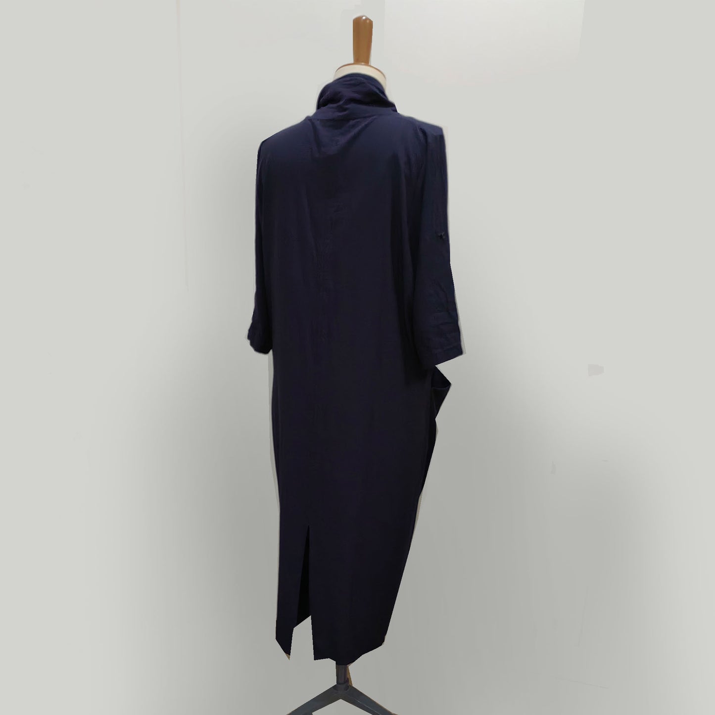 Shirt dress draping pattern shawl collar summer dress