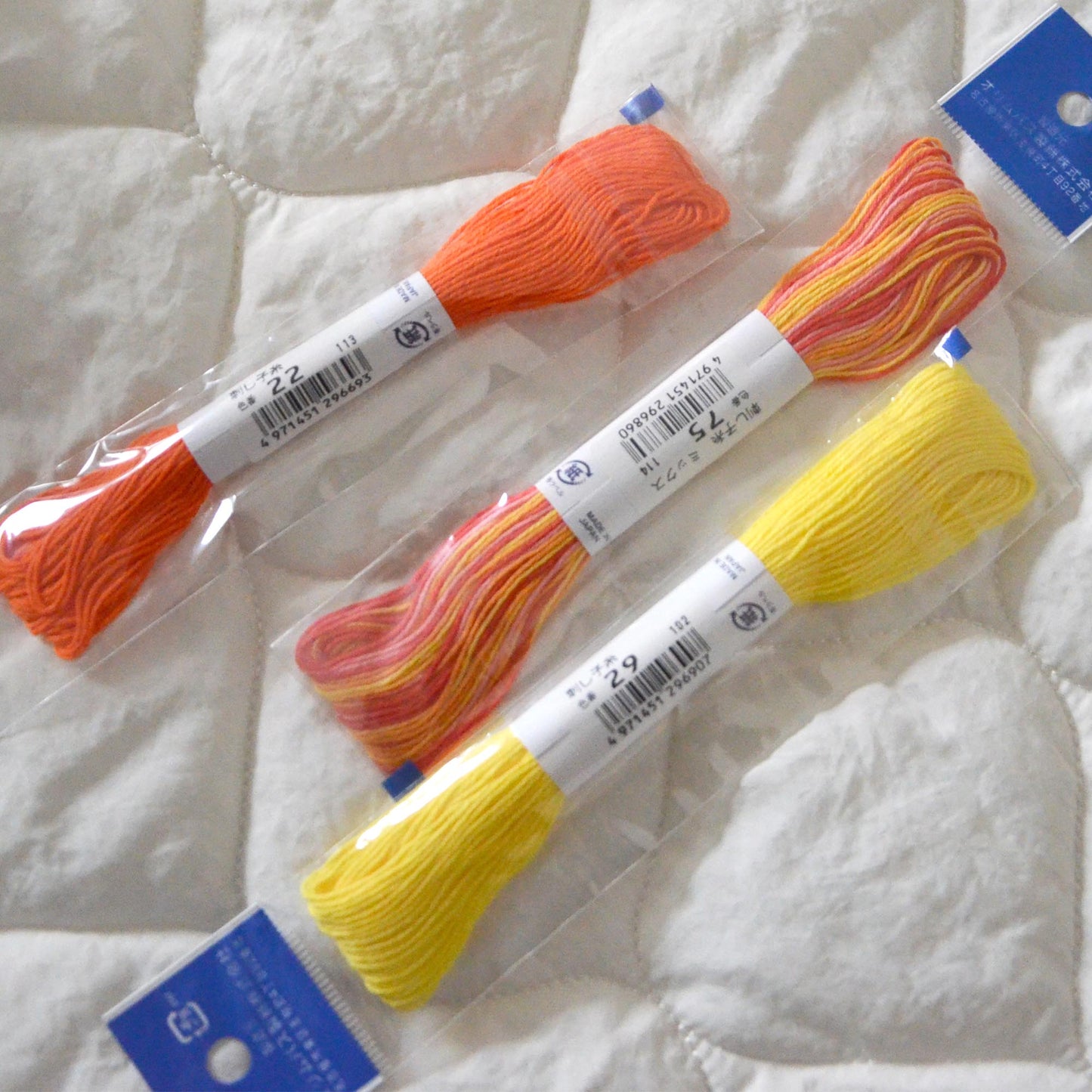 Sashiko cotton thread Olympus cotton thread for sashiko stitching