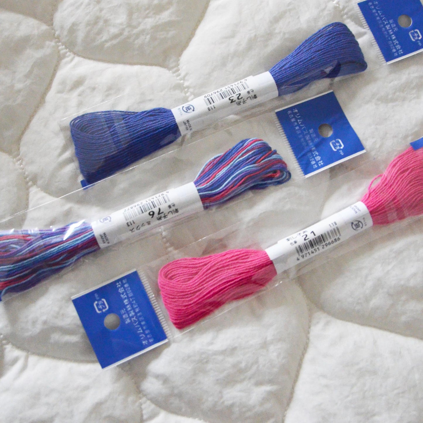 Sashiko cotton thread Olympus cotton thread for sashiko stitching