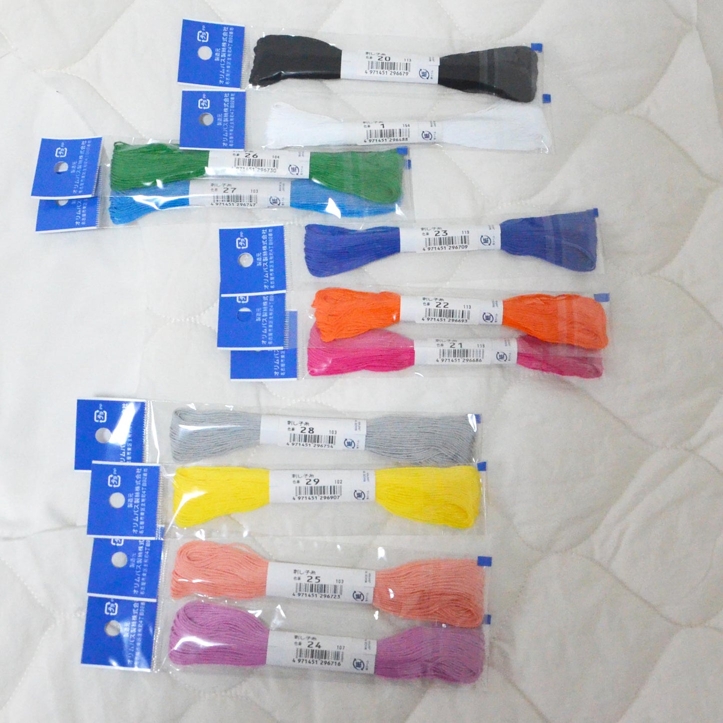 Sashiko cotton thread Olympus cotton thread for sashiko stitching