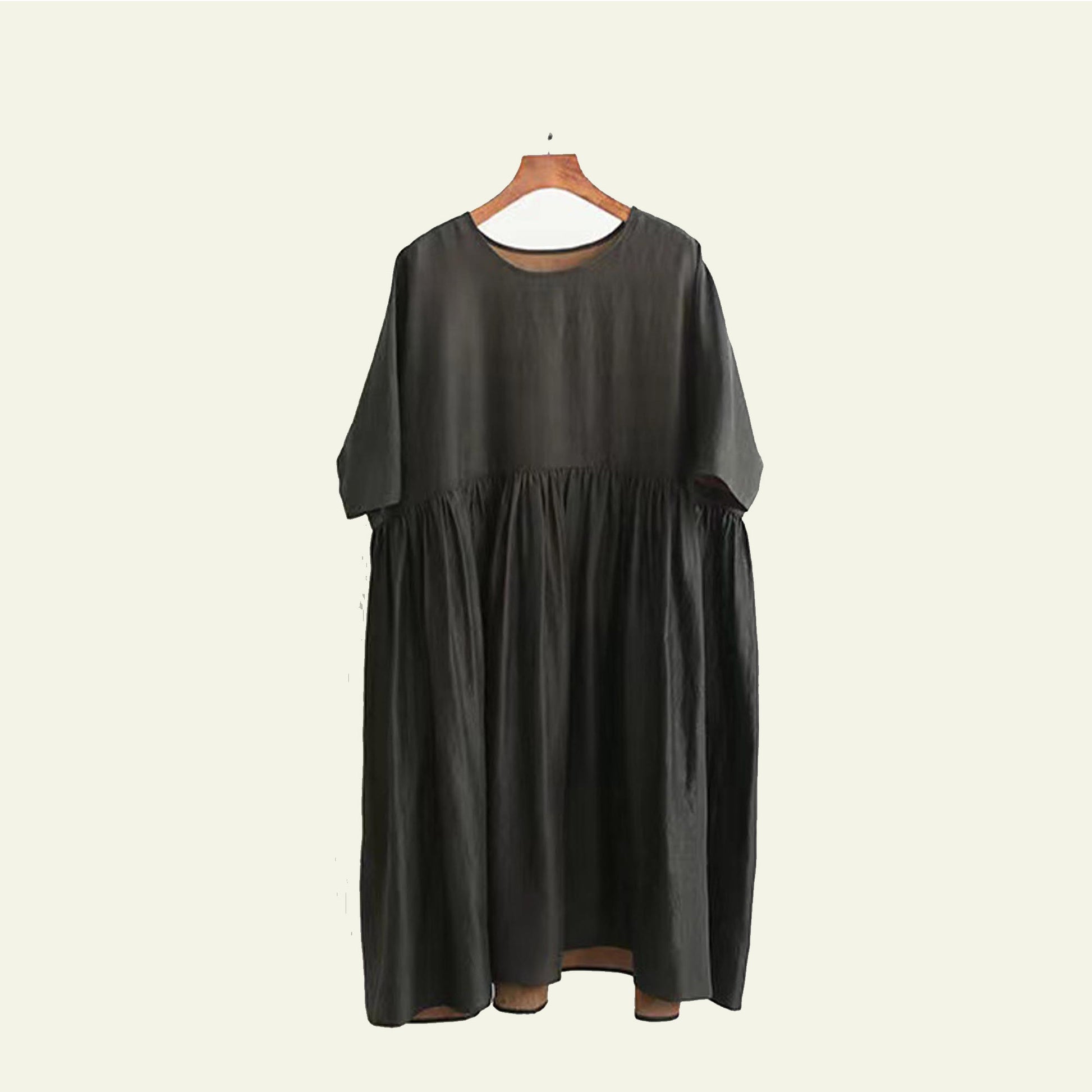 loose gauze dress Ocili Women's Solid Color Casual Loose Camisole Dress Loungewear Gauze Dress Long Dress Slip Dress Women Linen Dress Nude Dress