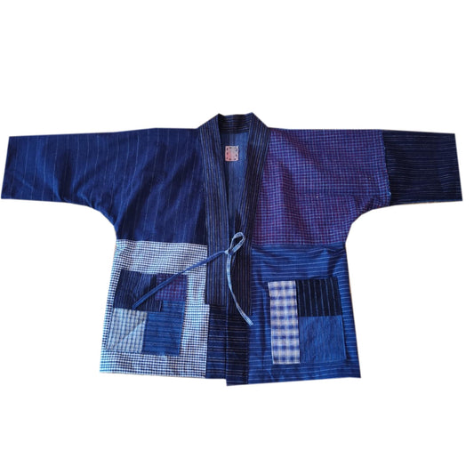 Vintage fabric Patchwork Kimono hand woven fabric patchwork kimono unisex