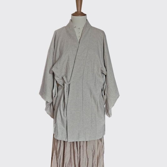 Linen Kimono Natural linen kimono top Squared sleeves kimono jacket kimono shirt