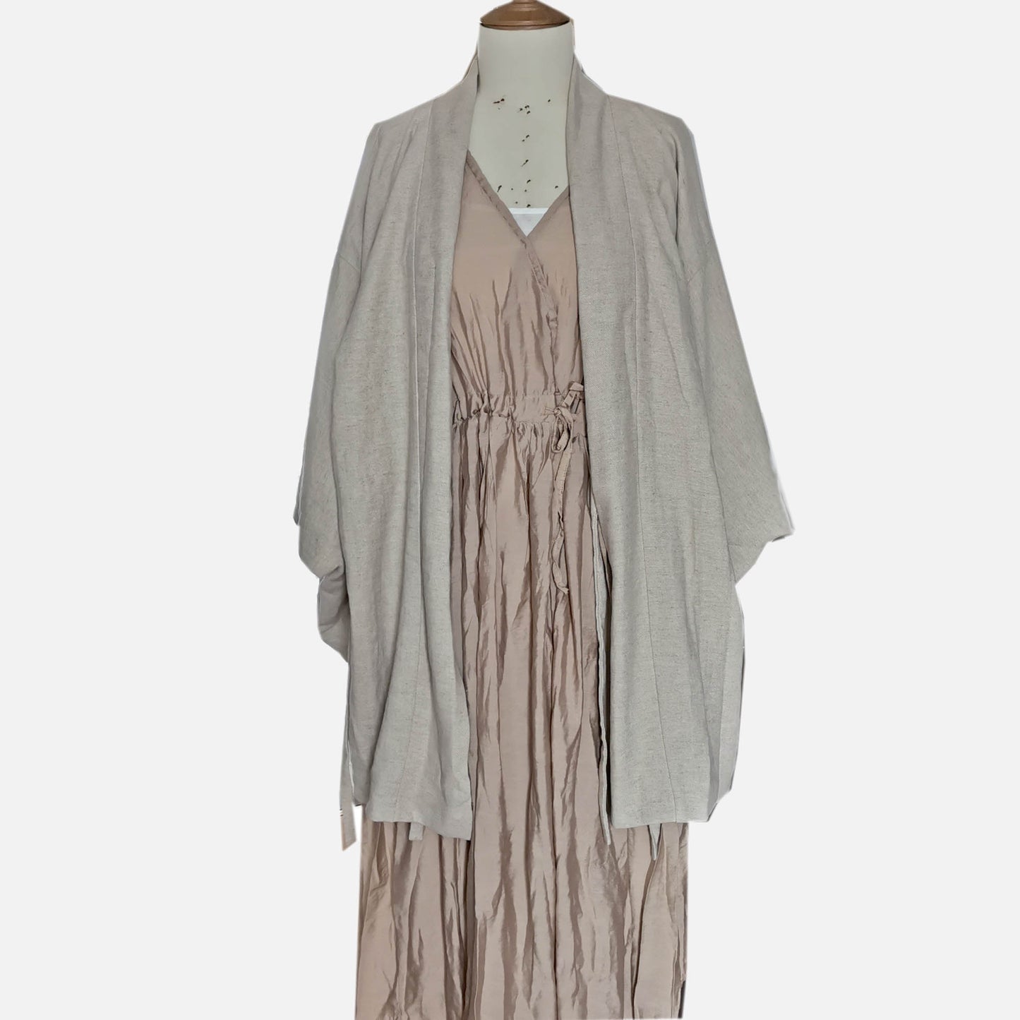 Linen Kimono Natural linen kimono top Squared sleeves kimono jacket kimono shirt