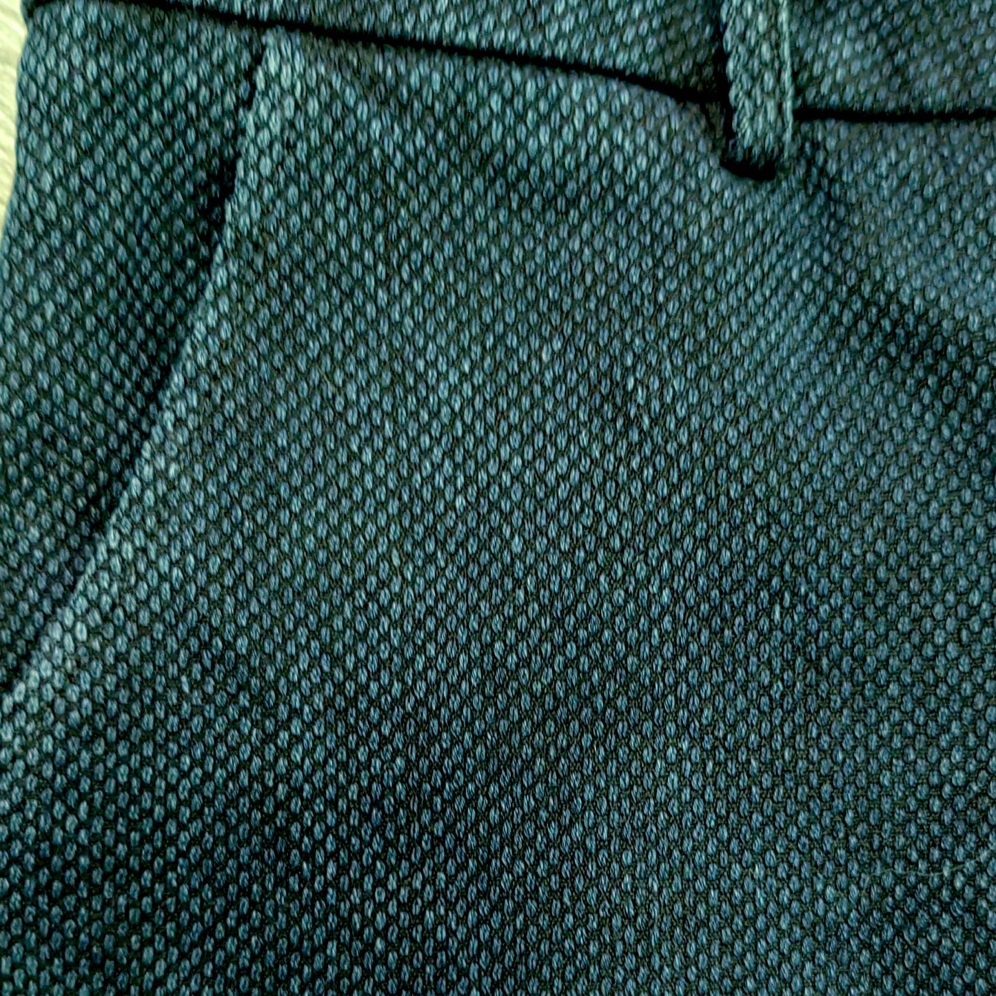 Sashiko Fabric Regular fit Pants Kendoji fabric men's trousers fitted pants black washed pants custom made