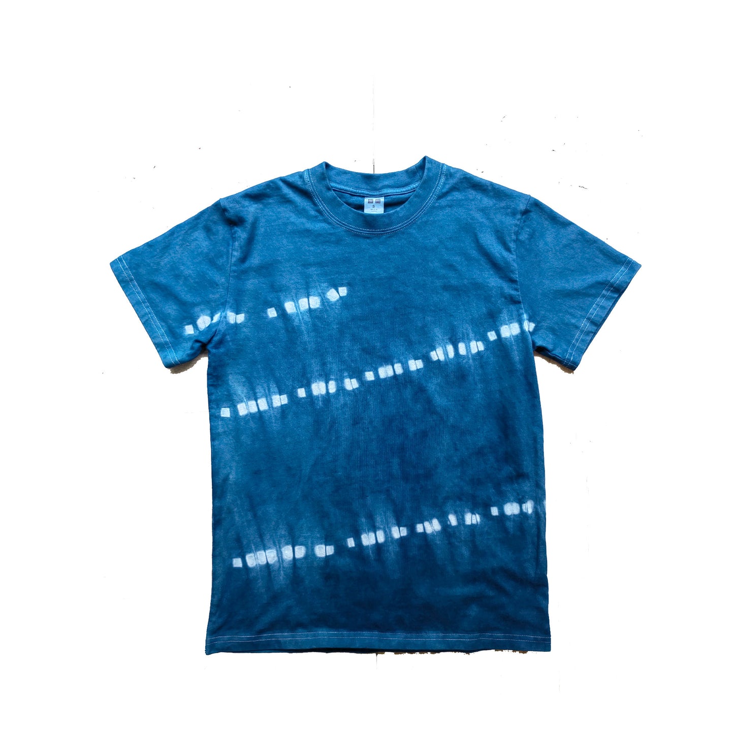 Indigo Blue Dye Tee shirt tie dye Tee shirt Dark blue indigo Tee shirt unisex cotton tee shirt plant dyed t shirts hand dye t shirts