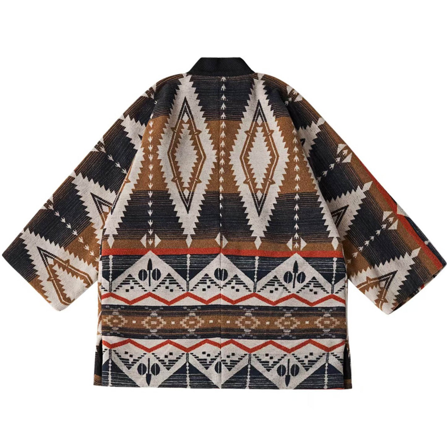 Men's kimono Indiana motif kimono coat kimono jacket winter kimono coat retro style kimono jacket
