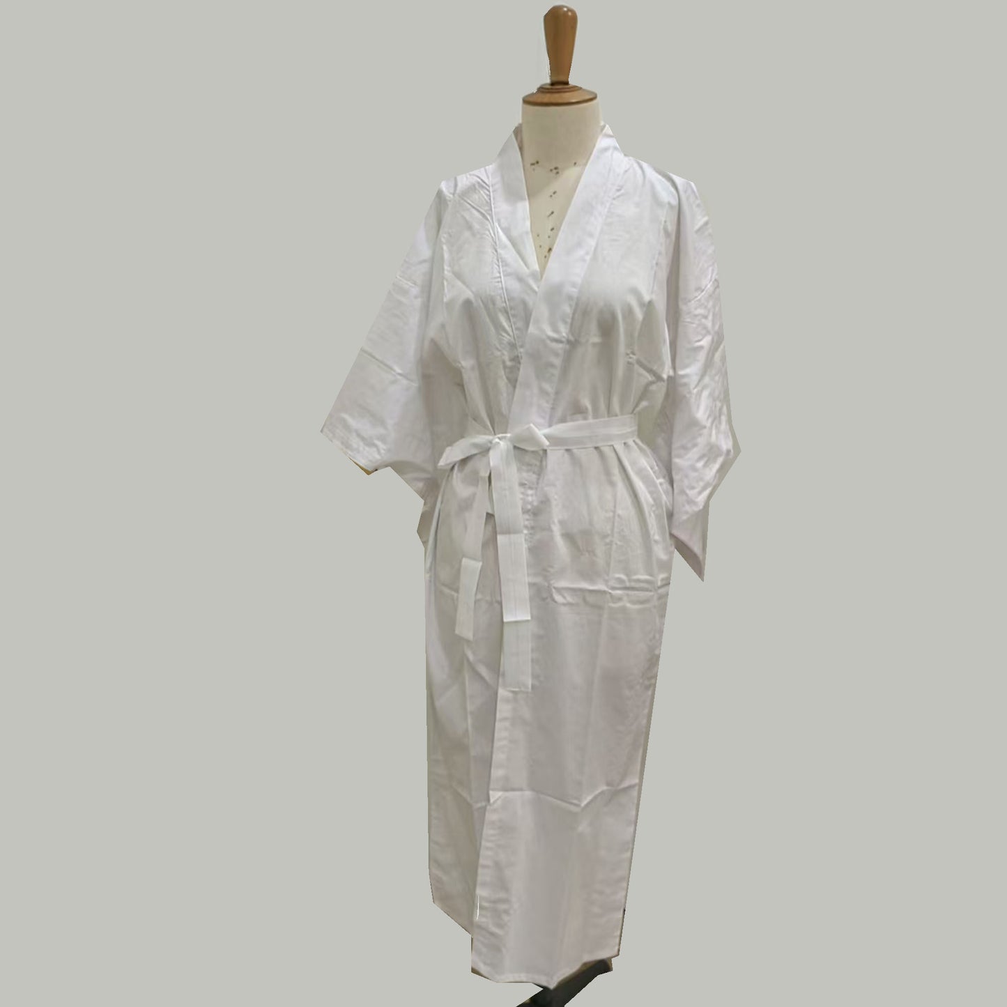 White cotton Yakuta Japanese kimono bathrobe inner wear yakuta cotton Juban