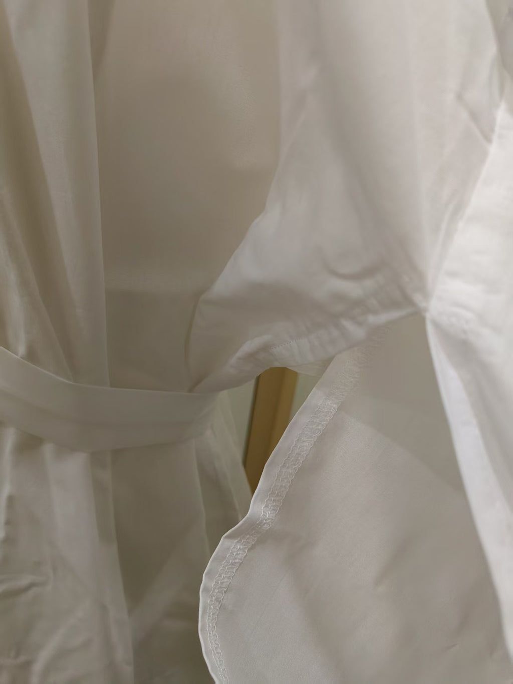 White cotton Yakuta Japanese kimono bathrobe inner wear yakuta cotton Juban
