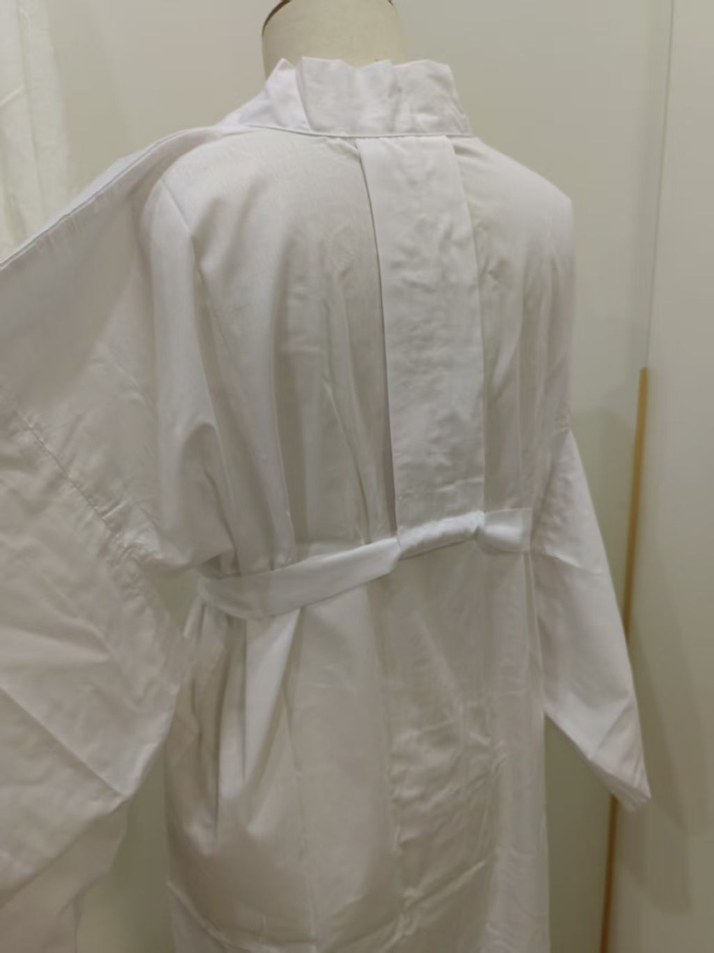 White cotton Yakuta Japanese kimono bathrobe inner wear yakuta cotton Juban