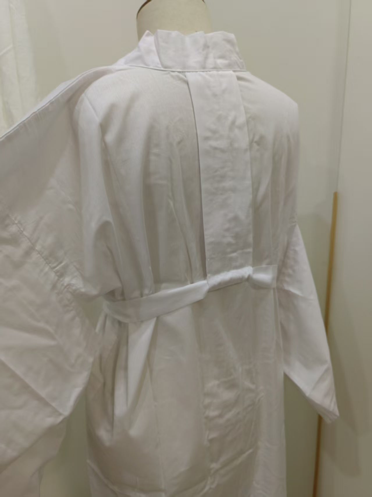 White cotton Yakuta Japanese kimono bathrobe inner wear yakuta cotton Juban