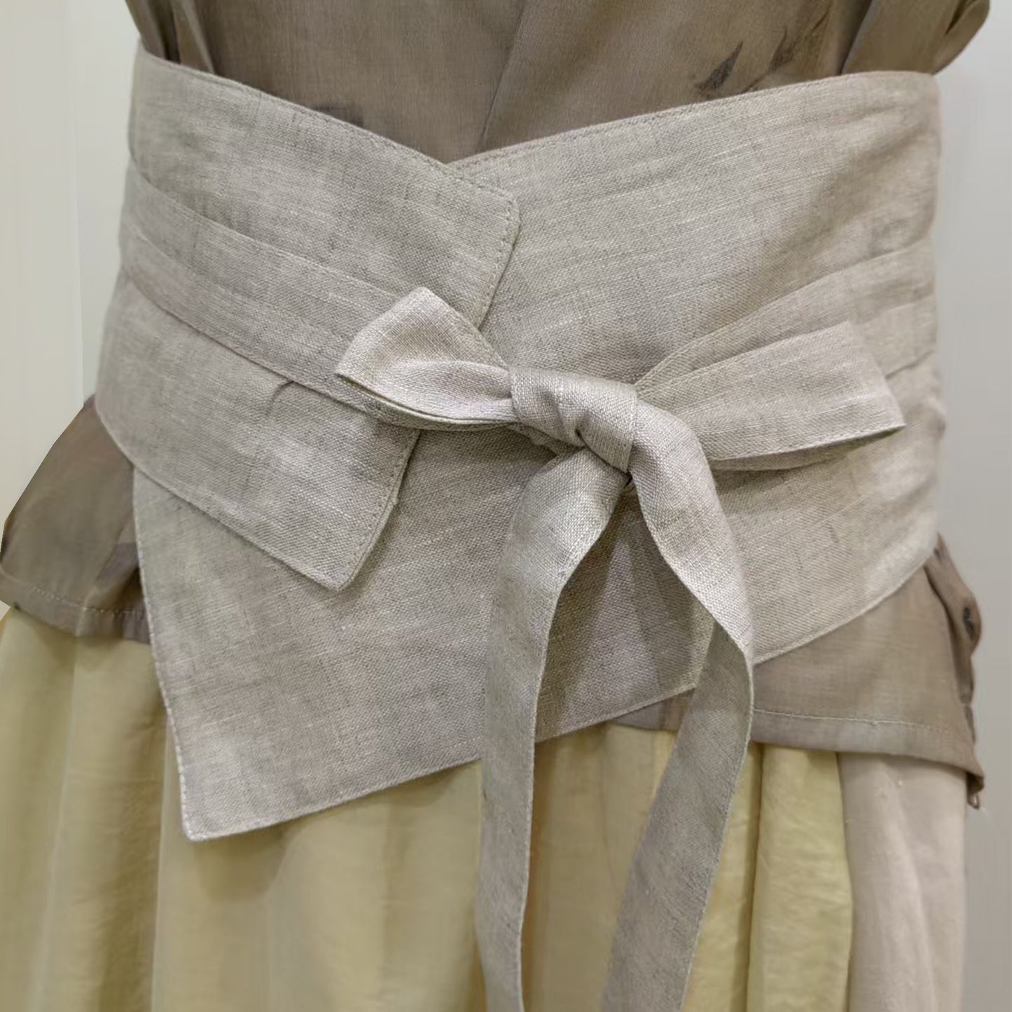 Linen OBI belts
