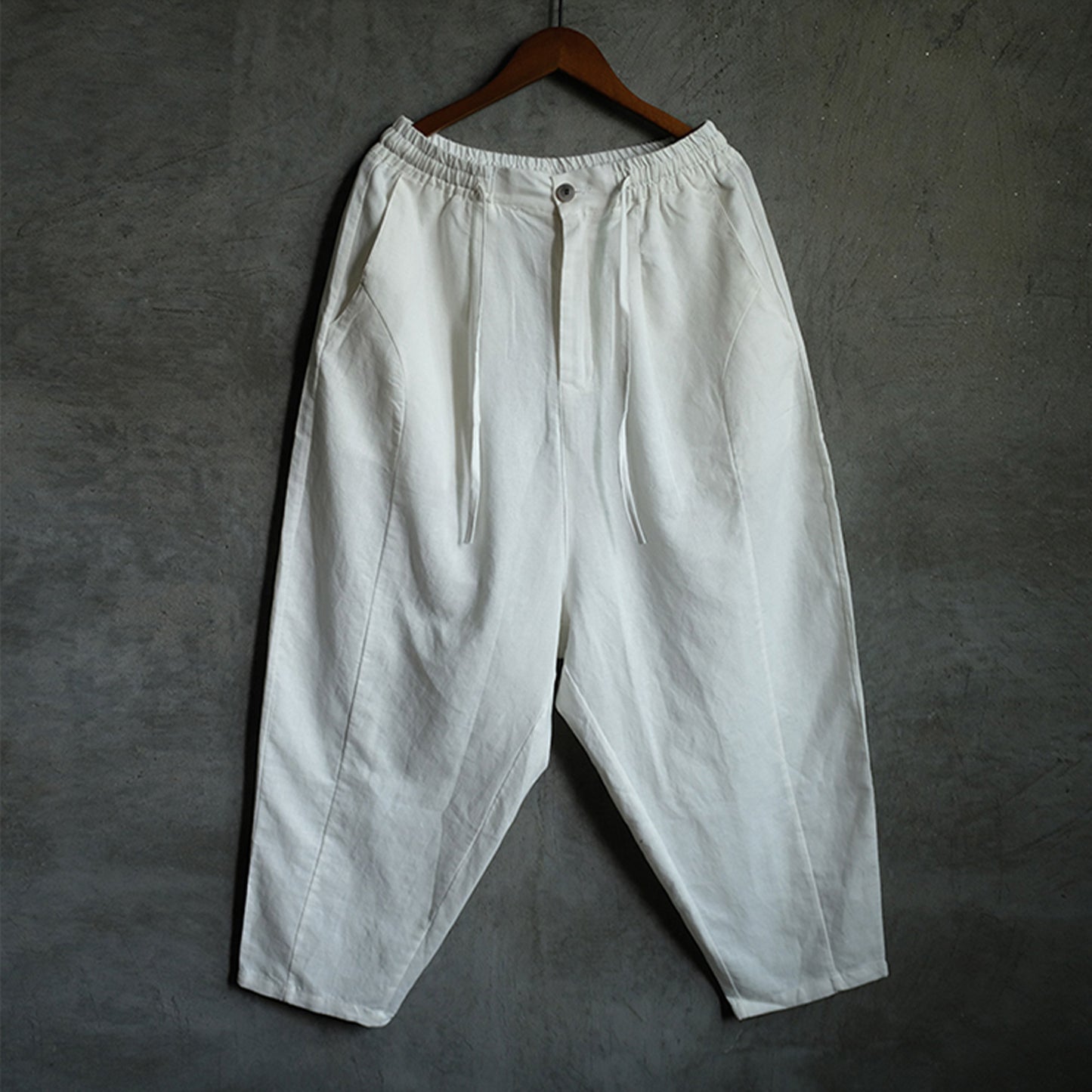 Linen Pants Harem pants linen wide leg pants summer linen pants linen trousers