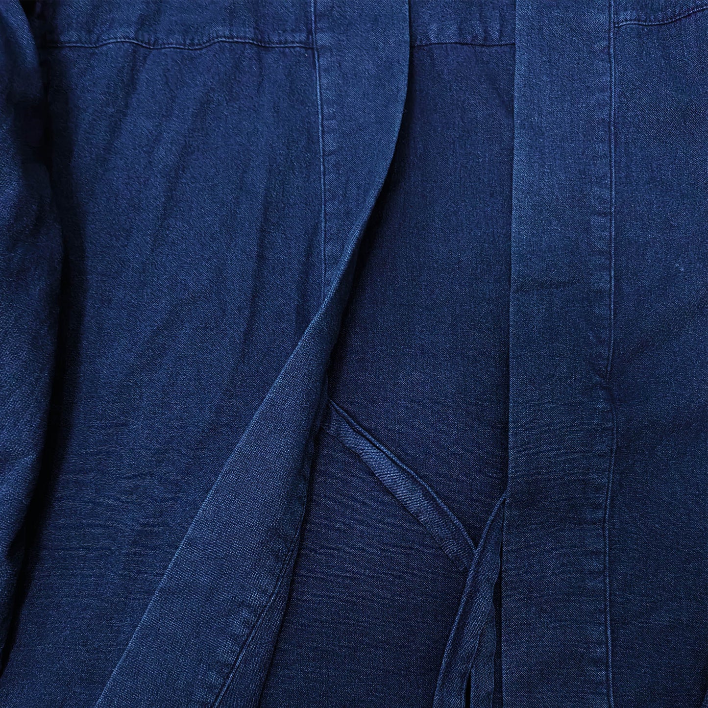 Indigo cotton shirt kimono style cotton shirt hand dyed indigo cotton shirt unisex