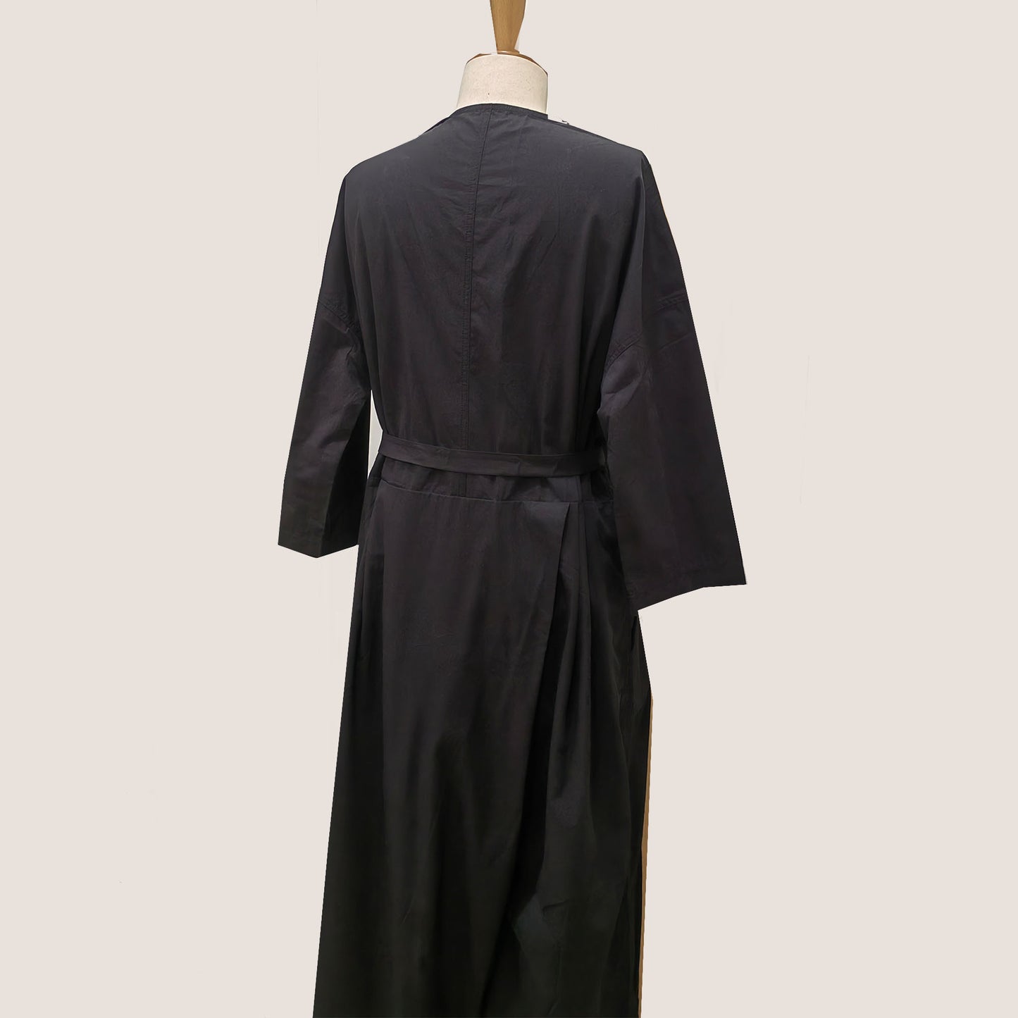 Cotton Jumpsuit Loose fit cotton jumpsuit V neck collar jumpsuit with belt