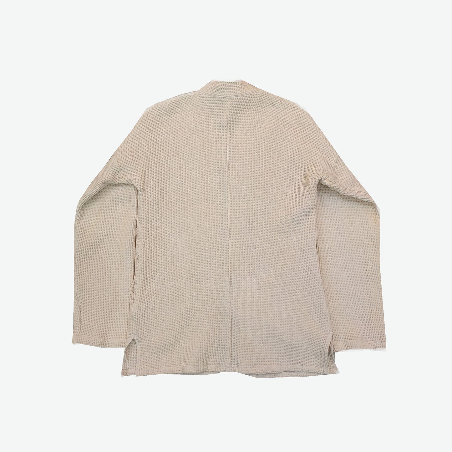 Cotton Waffle kimono soft thick 3D weave cotton kimono slim fit kimono with regular sleeves