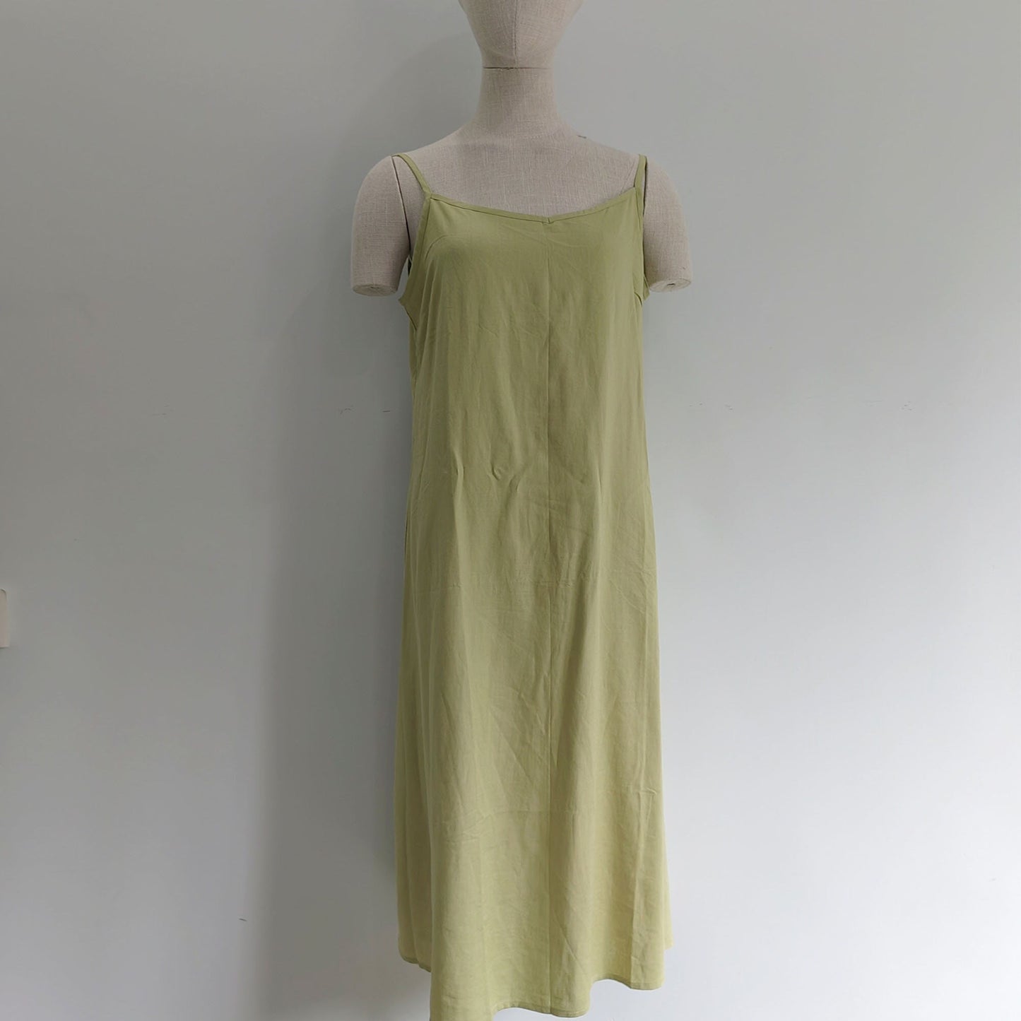 Ramie Spaghetti Strap Dress,Slip dress Natural Ramie Dress, Ramie Summer Dress Ramie cotton Cami Dress Linen dress Linen cami linen camisole Cotton dress