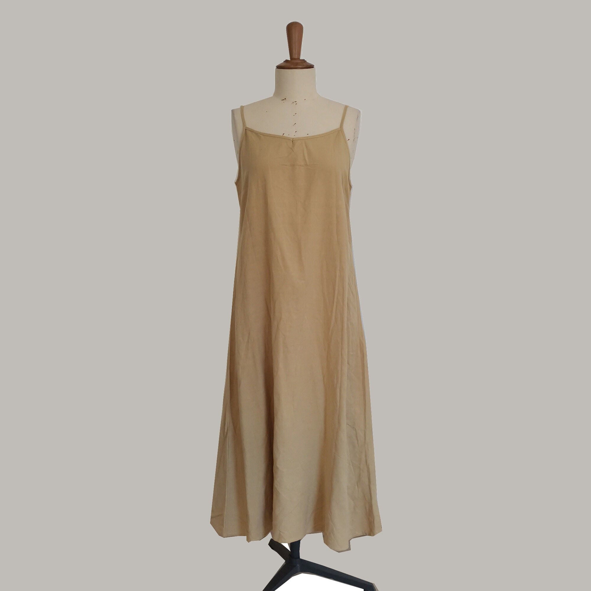 Ramie Spaghetti Strap Dress,Slip dress Natural Ramie Dress, Ramie Summer Dress Ramie cotton Cami Dress Linen dress Linen cami linen camisole Cotton dress