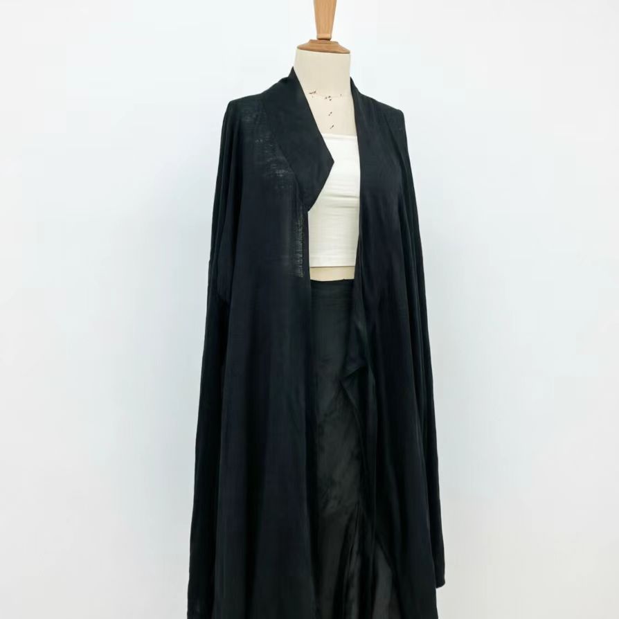 Linen Jersey Chuba Style long sleeves top