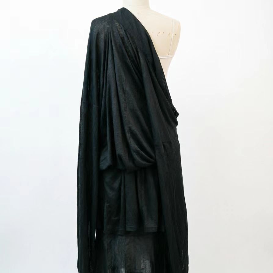 Linen Jersey Chuba Style long sleeves top