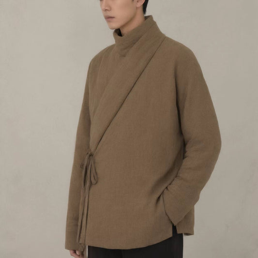 Padded Hanfu style winter coat cotton padded coat