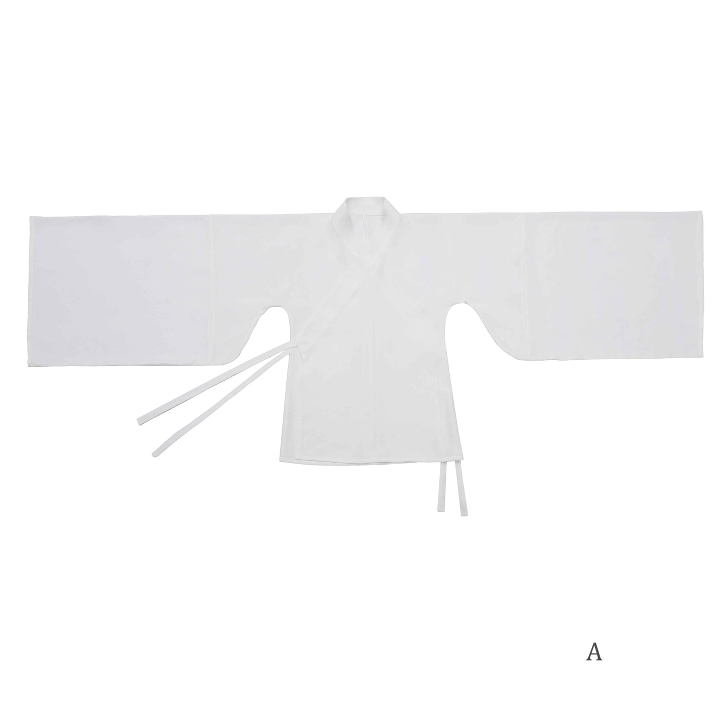 White rayon Hanfu inner piece Hanfu top Hanfu sleep wear Hanfu home staying wear
