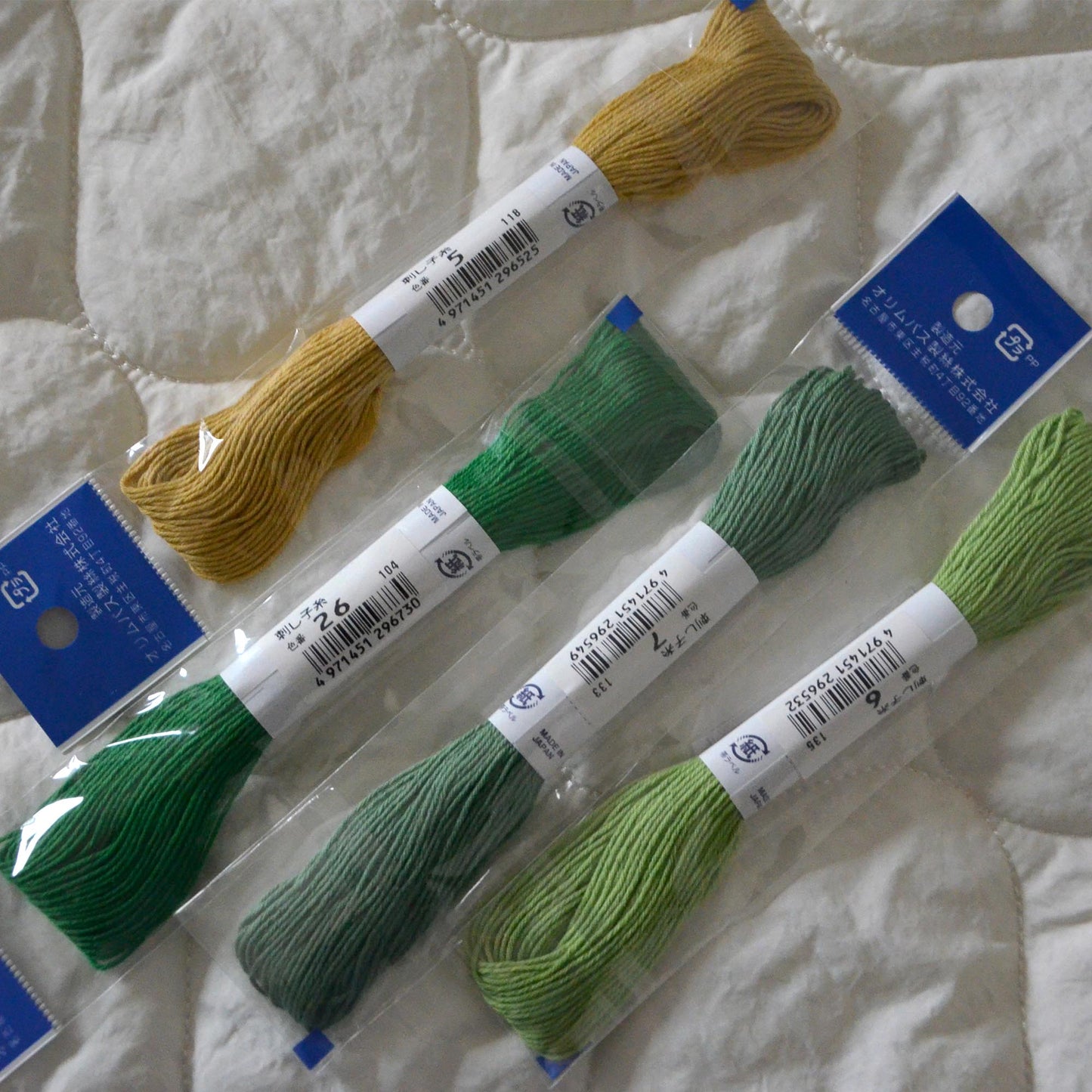 Sashiko cotton thread Olympus cotton thread for sashiko stitching