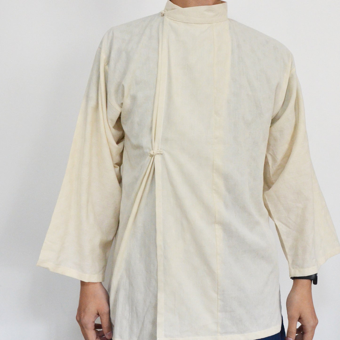 Chinese Hanfu Song Dynastic style cotton men's shirt ancient Chinese style men's top