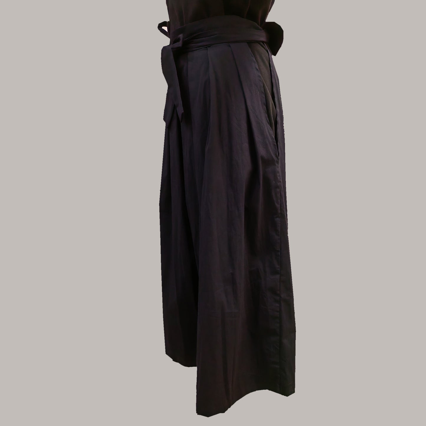 Hakuma pants Custom made cotton Hakuma pants Japanese traditional wide leg Bushidou pants