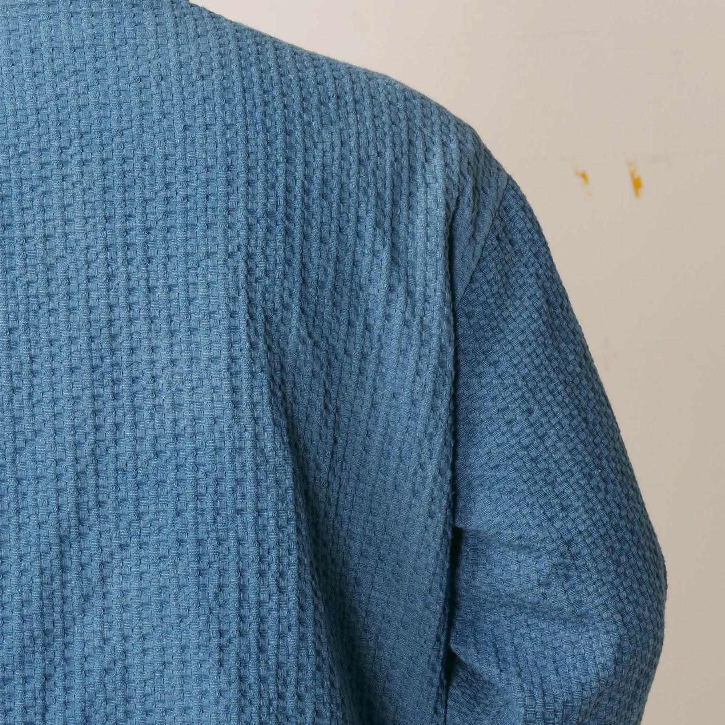 Patchwork Chinese Tang Suit Cotton Shirt Konfu Shirt Tang Suit Top Washed Denim Look Cheongsam Shirt made to order random patched denim Tang