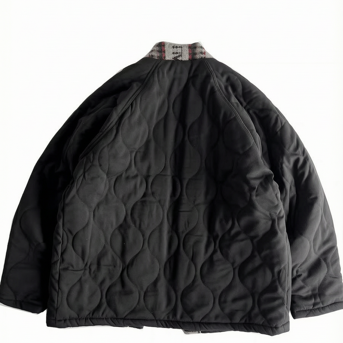 Padded Kimono jacket reversible jacket