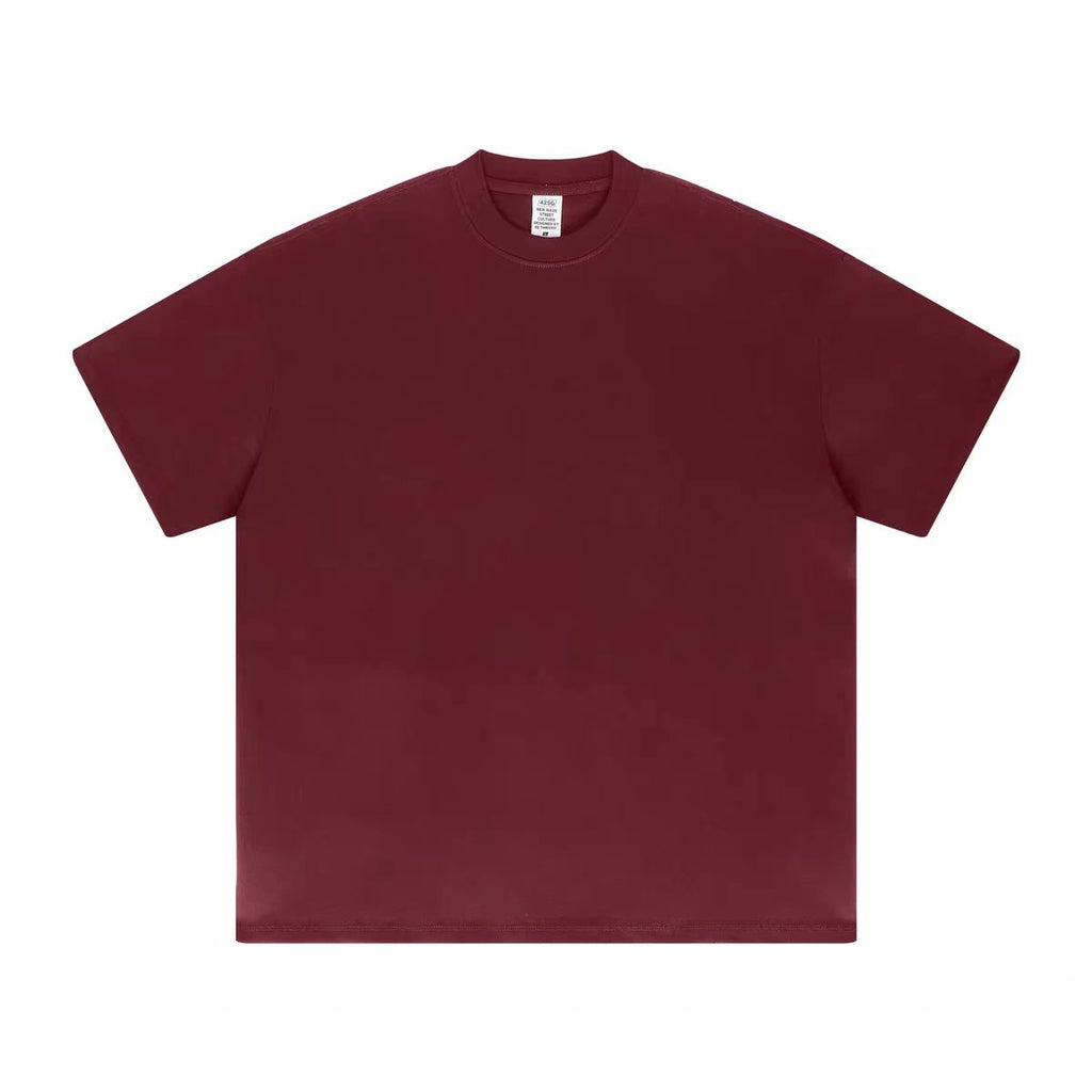 425g heavy quality T shirt thick cotton oversize  relax fit T shirt unisex thick cotton t shirt 14 colors