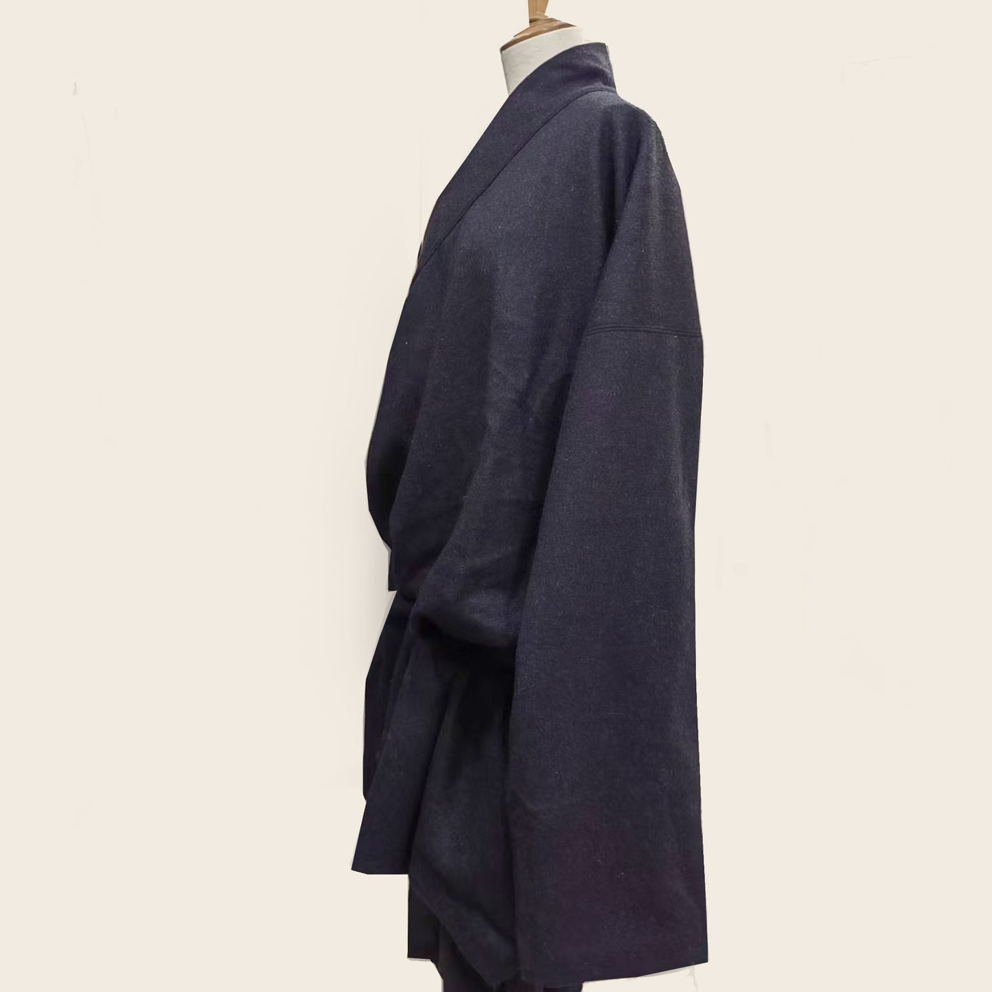 Wool felt Tibetan coat extra long sleeves winter Chuba coat