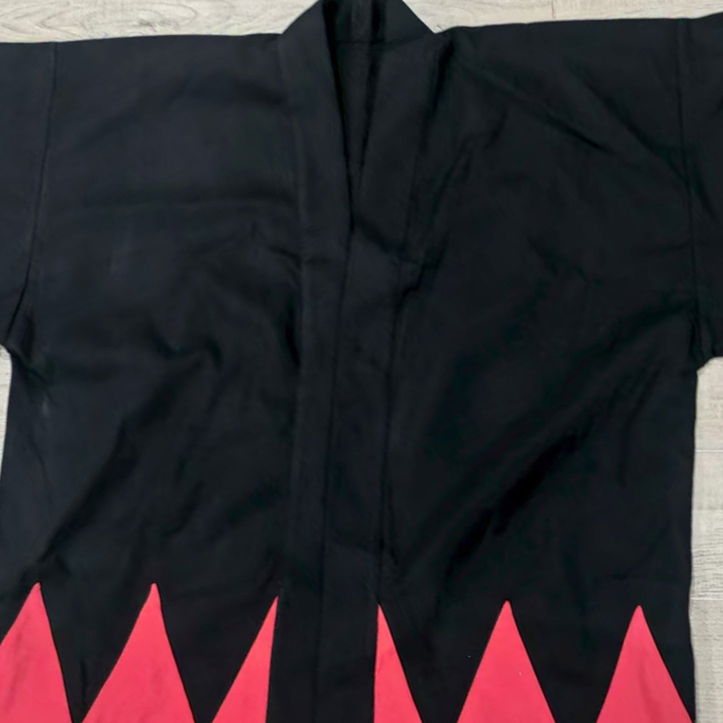 Custom made project Fire Kimono jacket cotton canvas