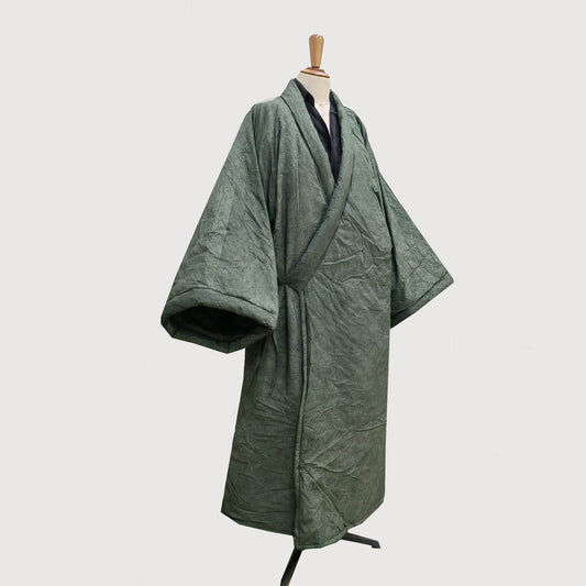 Kimono Padded coat extra long winter kimono cotton padded kimono