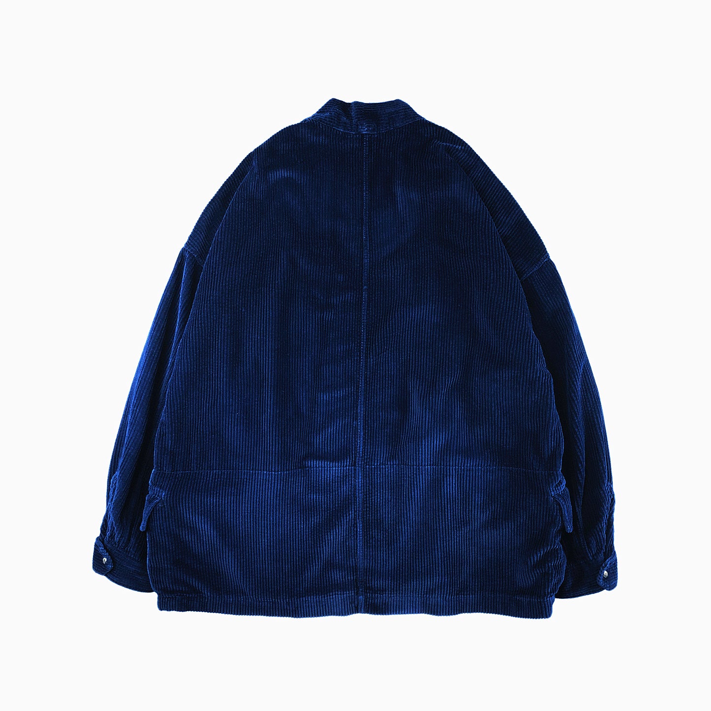 Natural Indigo dyed Kimono shirt cotton corduroy kimono shirt woad dyed corduroy kimono