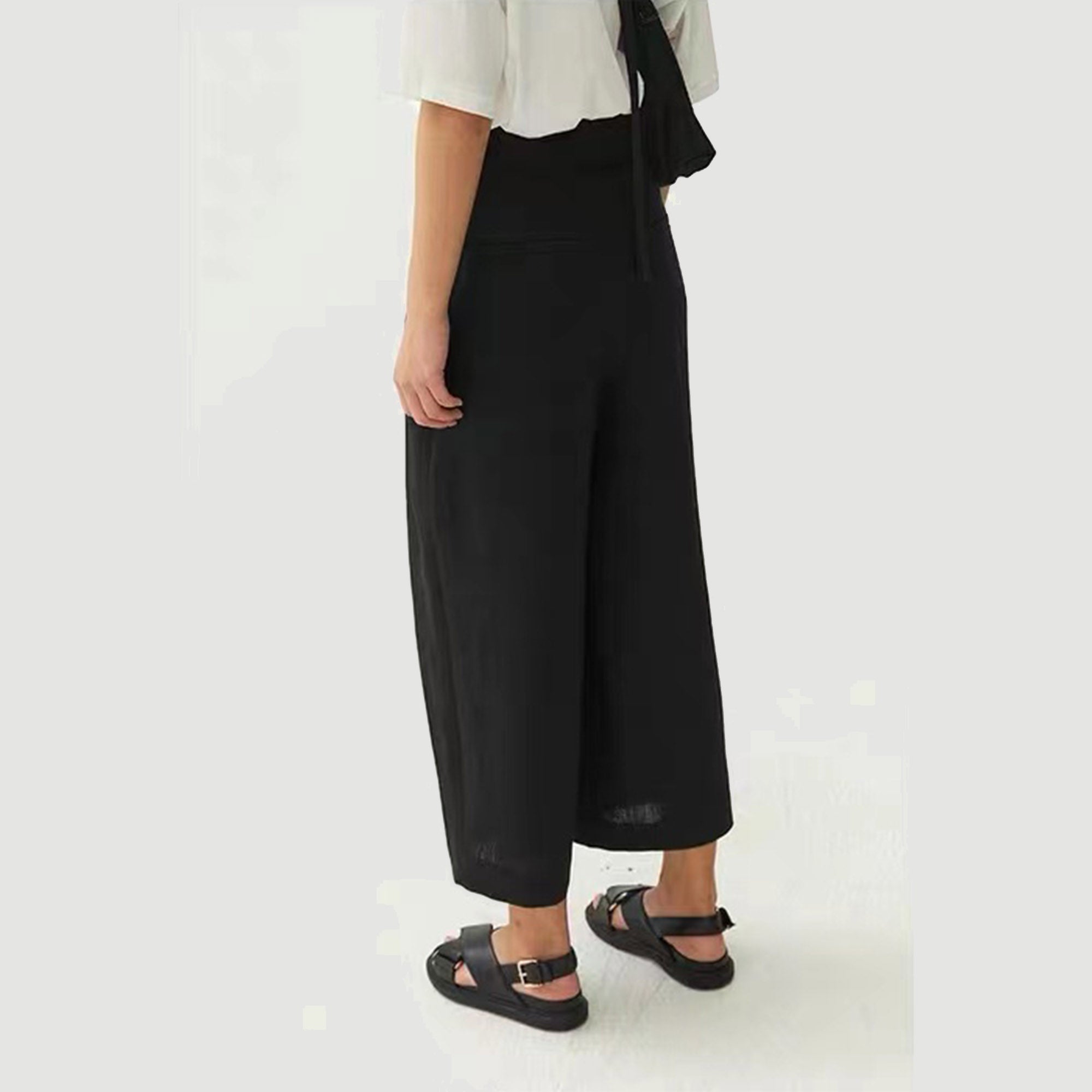 Linen Pants  peg-top pants Fitted waist linen peg top pants custom size available