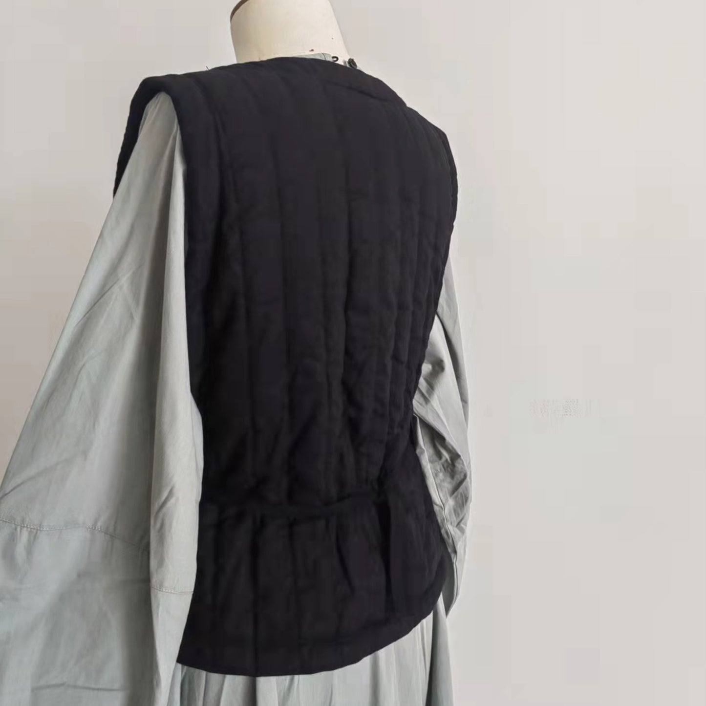 Quilted vest flexible padded vest winter vest padded gilet unisex vest padded top red padded vest winter vest