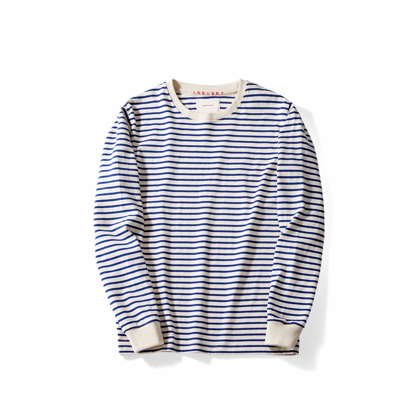 Retro style Striped long sleeves T shirt sailor T shirt regular fit striped jersey top sailor top