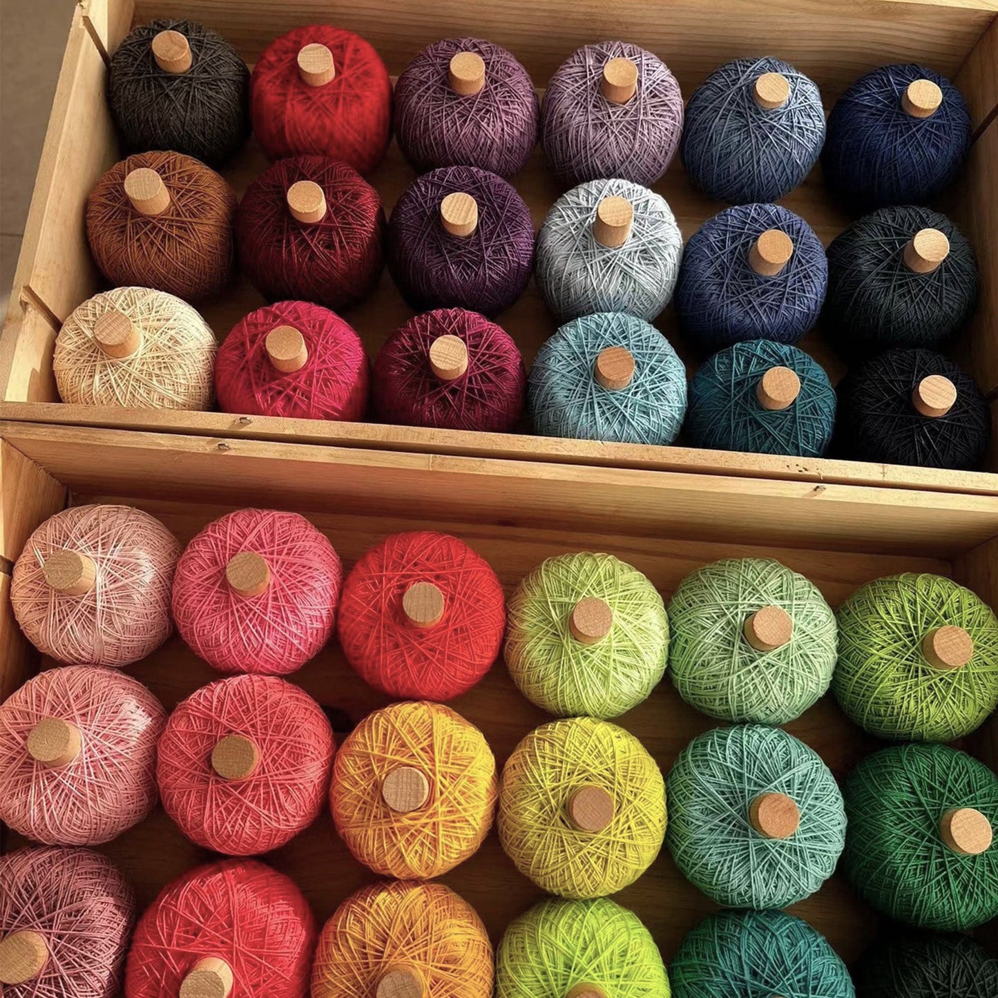 Cotton sashiko thread 380meters roll sashiko thread colorful cotton embroidery thread hand stitching thread big roll cotton thread